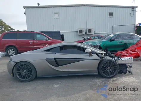 2017 Mclaren 570S z USA, uszkodzony, nr VIN SBM13DAA4HW002506